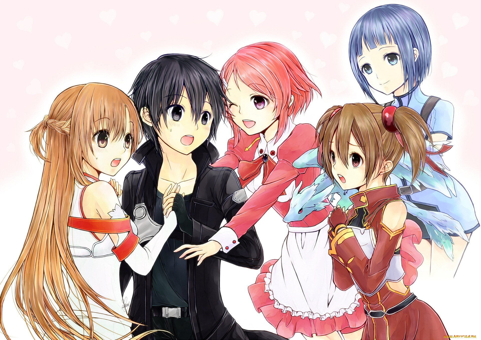 , sword art online, , , 